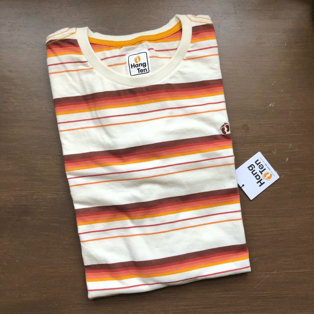 Hang Ten new with tags XL striped tee